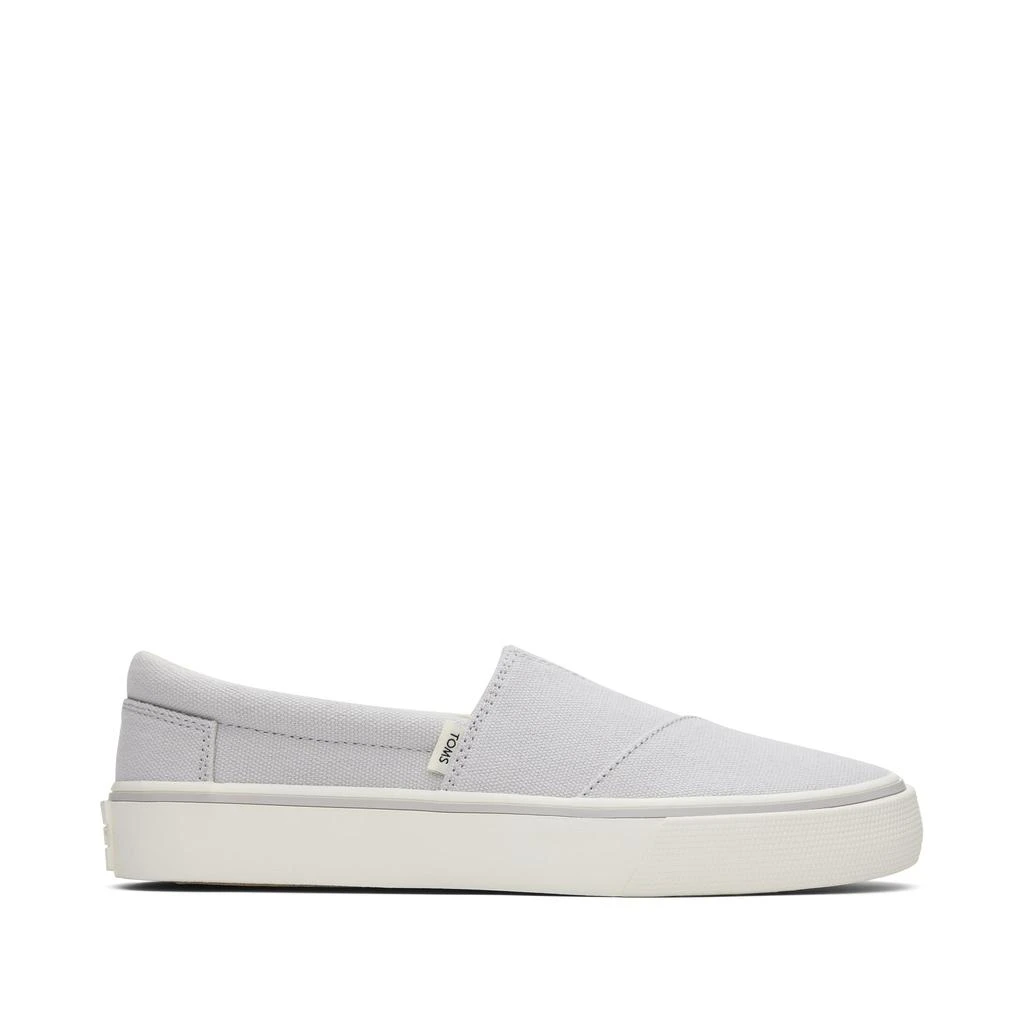 TOMS Shoes Fenix Grey Sneaker with Custom Rubber Outsole 1