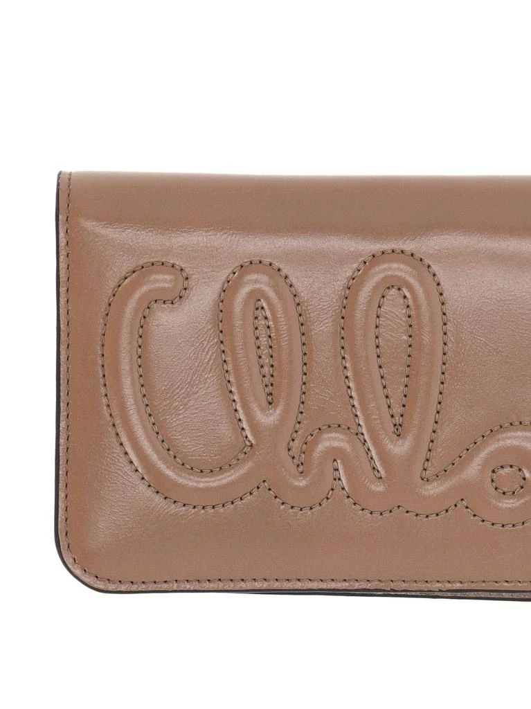 Chloé Chloé Logo Detailed Bi-Fold Wallet 3