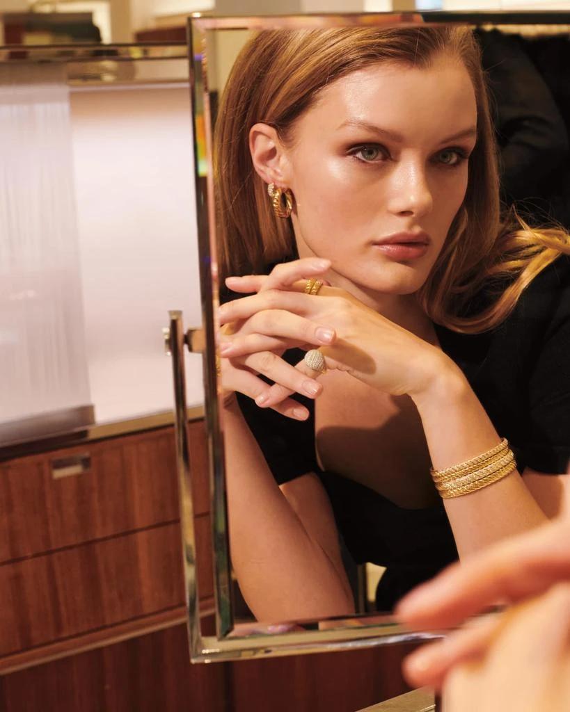 David Yurman Sculpted Cable Bracelet in 18K Gold, 4.5mm 4