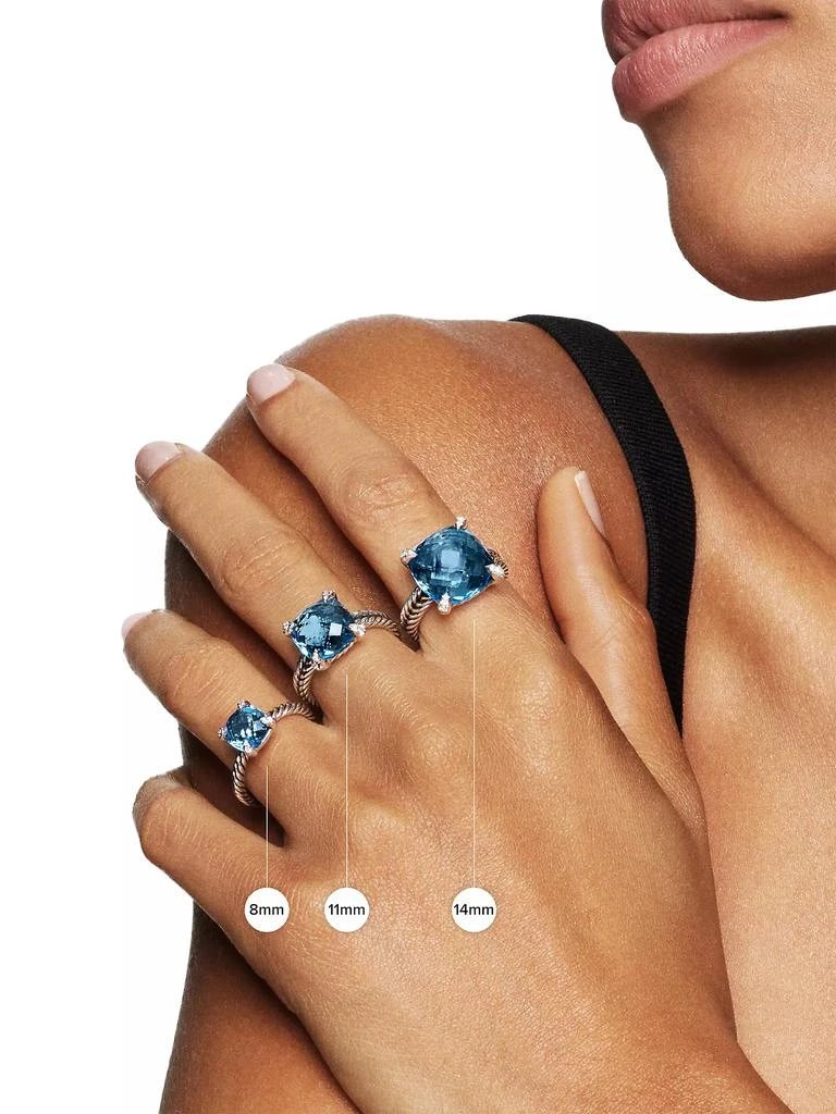 David Yurman Chatelaine® Ring in 18K Rose Gold 3