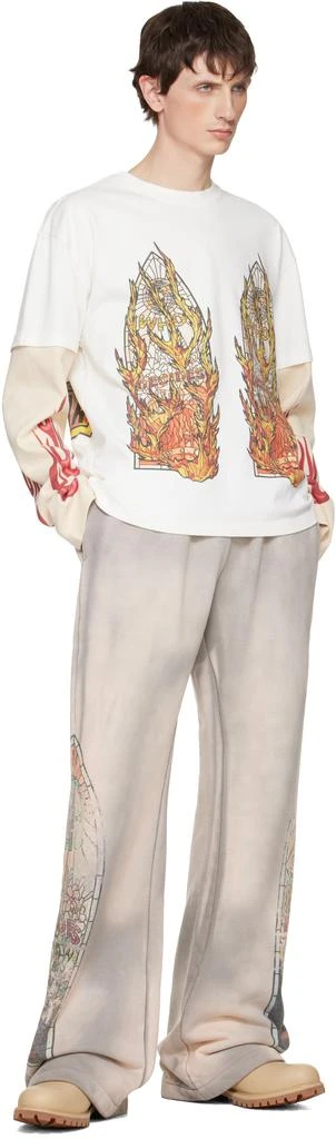 Who Decides War Taupe Faded Sweatpants 4