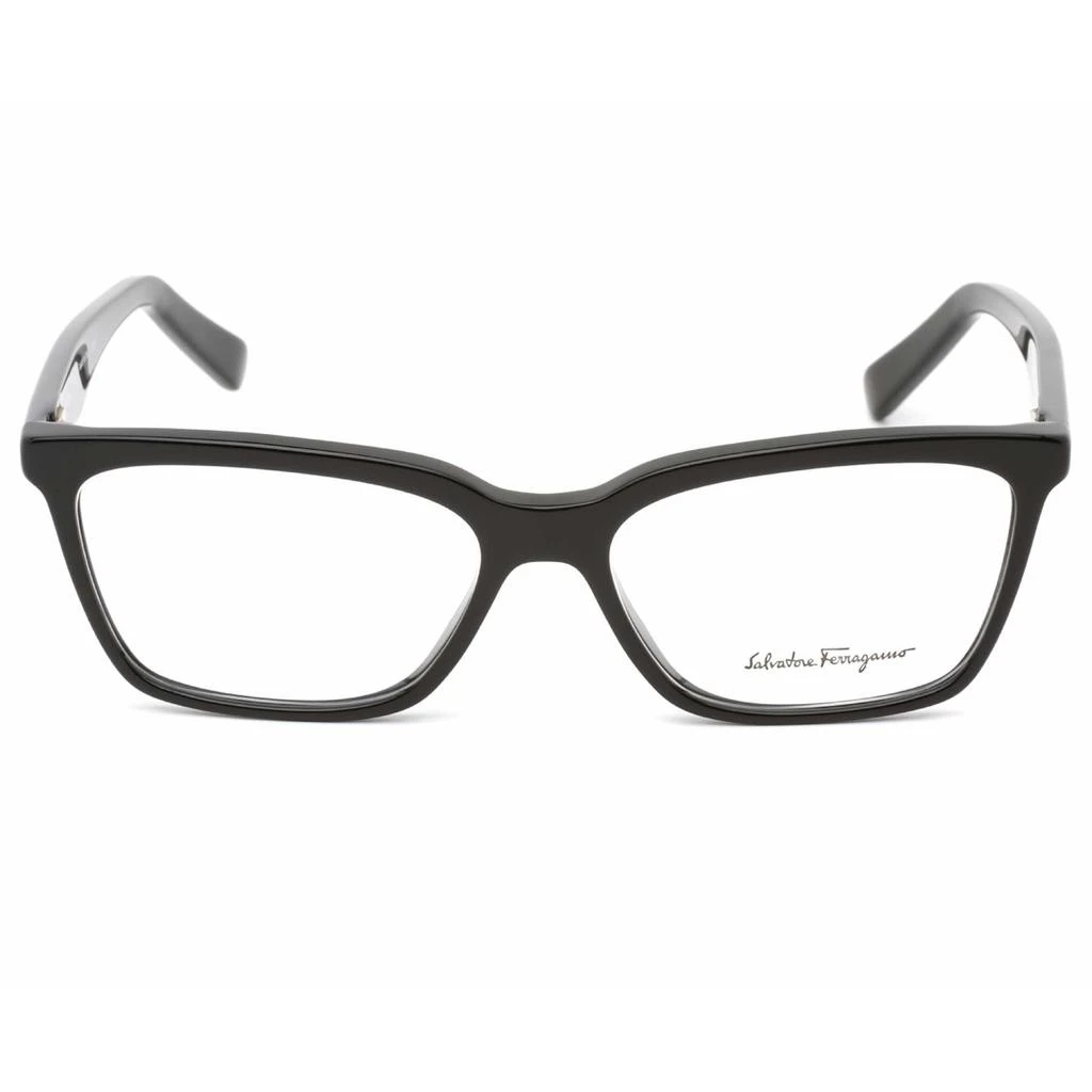 Salvatore Ferragamo Salvatore Ferragamo Women's Eyeglasses - Black Rectangular Full-Rim Frame | SF2904 001 2