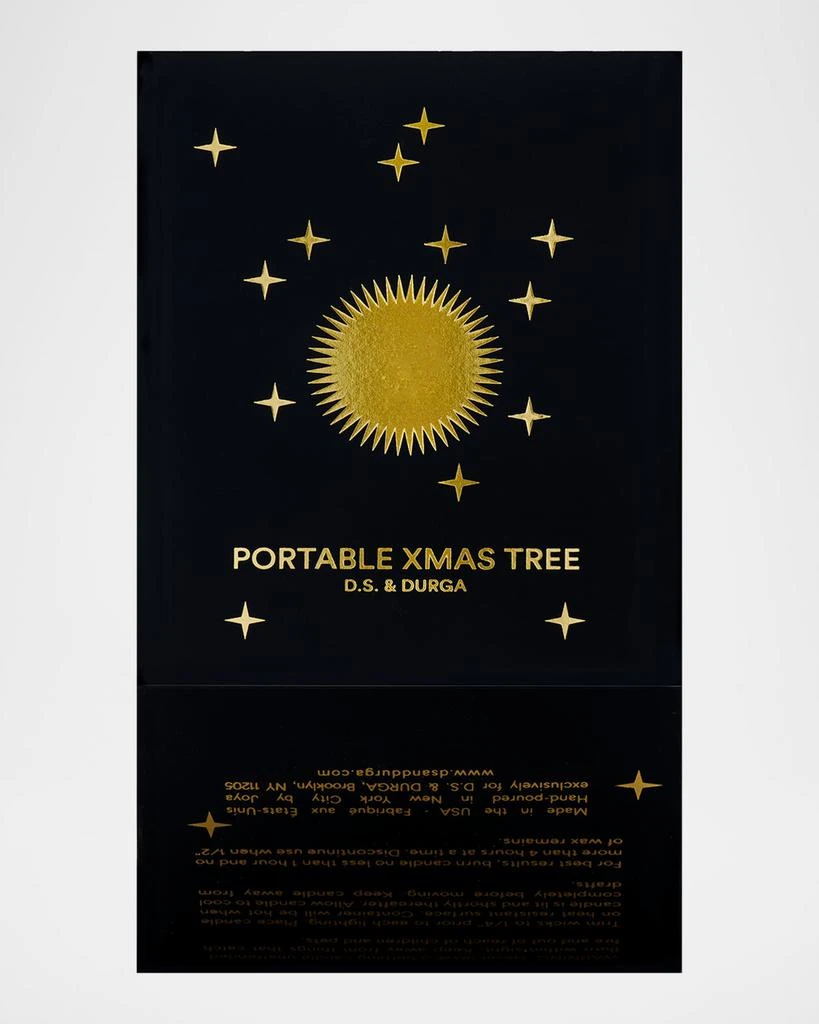 D.S. & Durga Portable Christmas 2024 Candle, 7 oz. 4