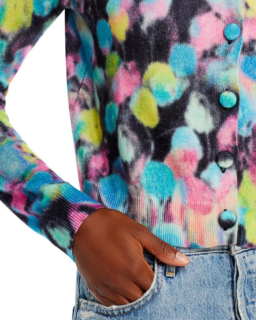 AQUA AQUA Cashmere Printed Cardigan - Exclusive 5