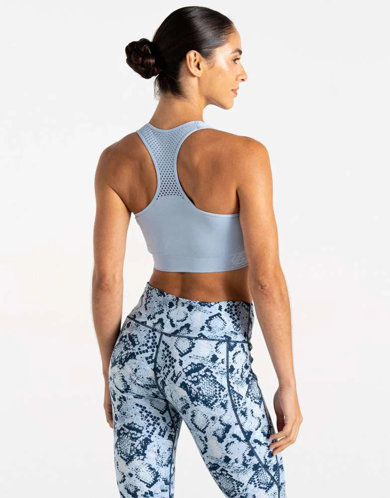 Dare 2b Dare 2b Women's Don't Sweat It III Sports Bra in Blue 3