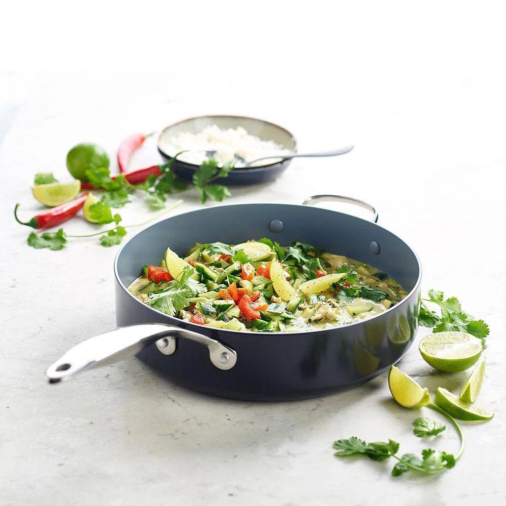 Greenpan Valencia Pro 4.5-Quart Nonstick Covered Sauté Pan 1