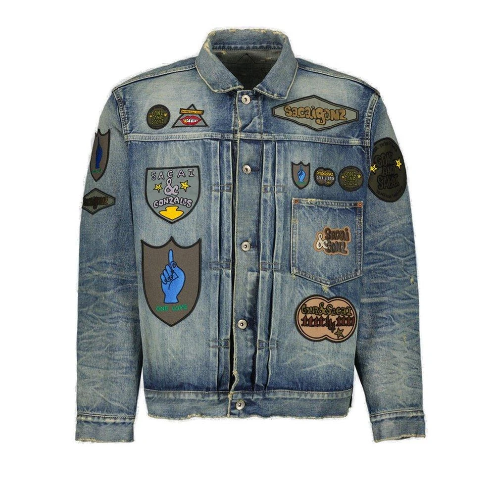 sacai Black Gonz BEYONDEXX Denim Jacket 2-M - Coats - Free 