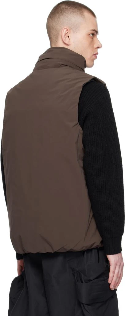 DESCENTE Brown Mizusawa Invisible INV-08 Down Vest 3