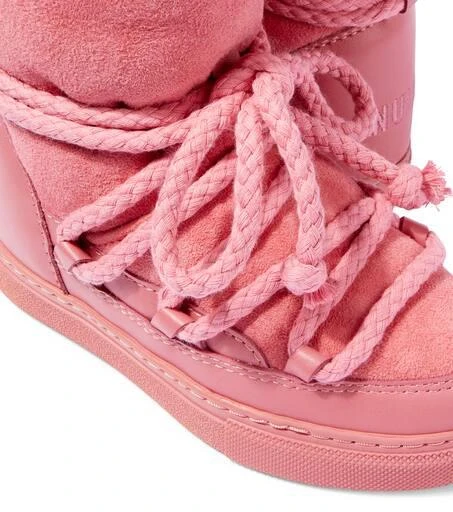 Inuikii Kids Classic High leather-trimmed ankle boots 5