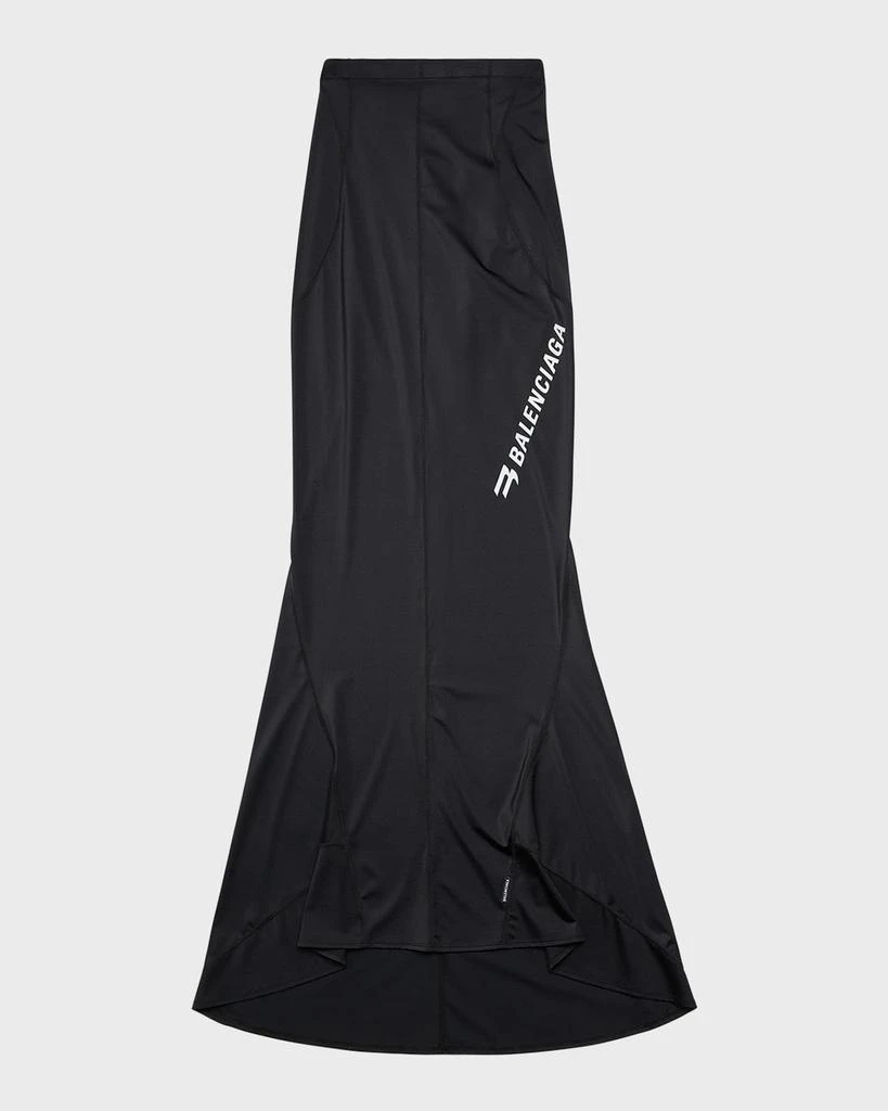 Balenciaga Sporty B Activewear Mermaid Skirt 1