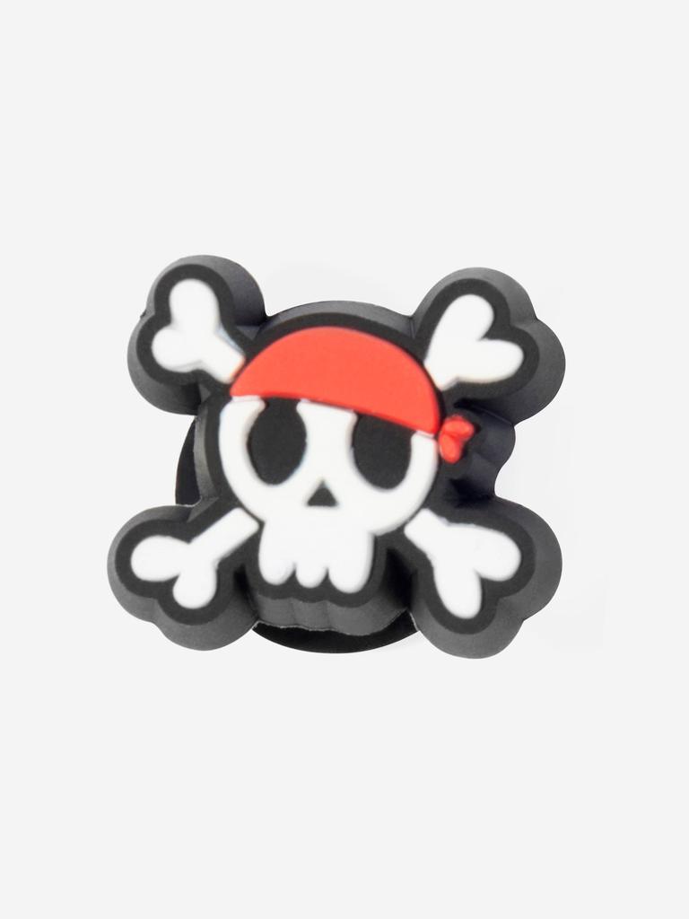 Crocs Crocs Kids Tiny Pirate Skull Jibbitz™ Charm in White