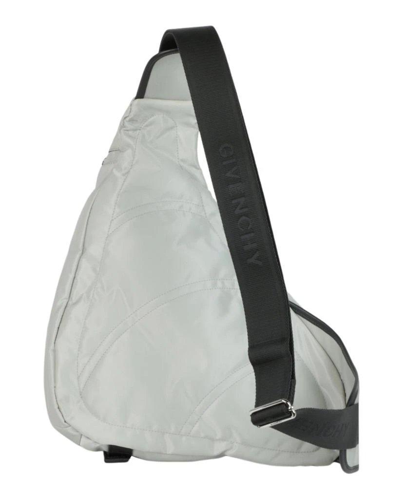 Givenchy Medium G-Zip Triangle Bag In Nylon 4