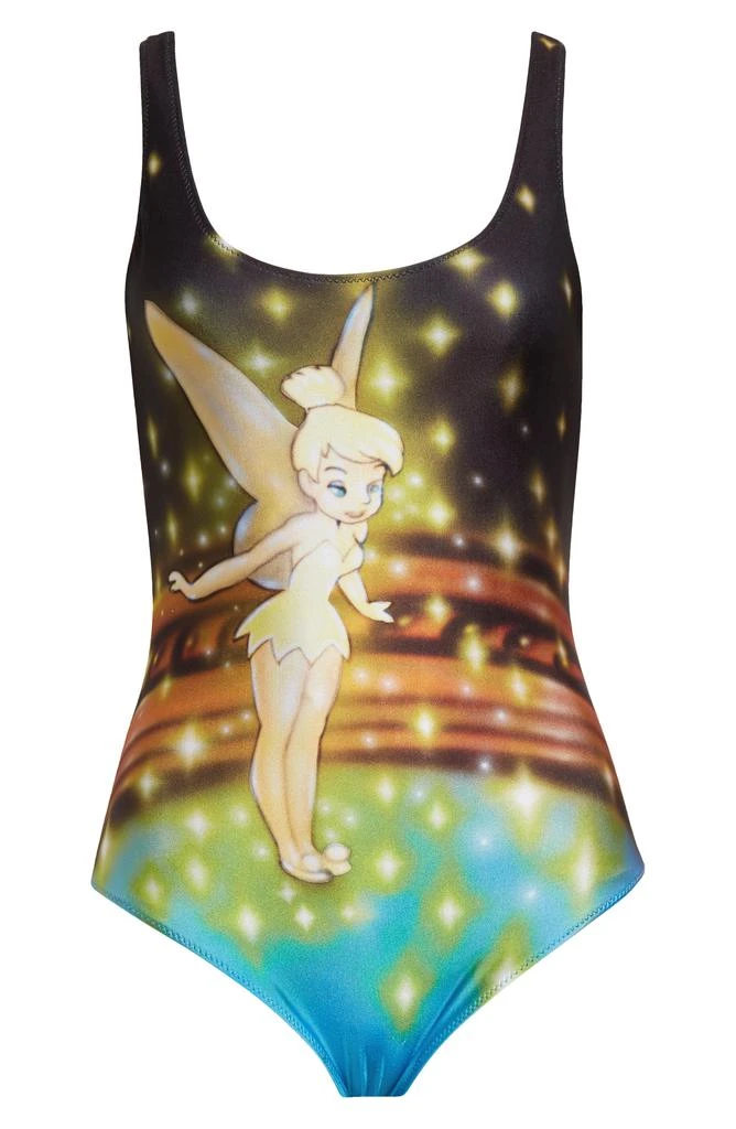 STOCKHOLM SURFBOARD CLUB x Disney Tinker Bell Airbrush Graphic One-Piece Swimsuit 6