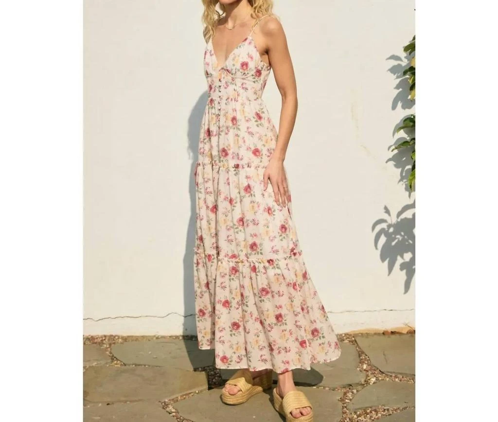 Dress Forum Dress Forum - Bustier Tiered Maxi Dress 1