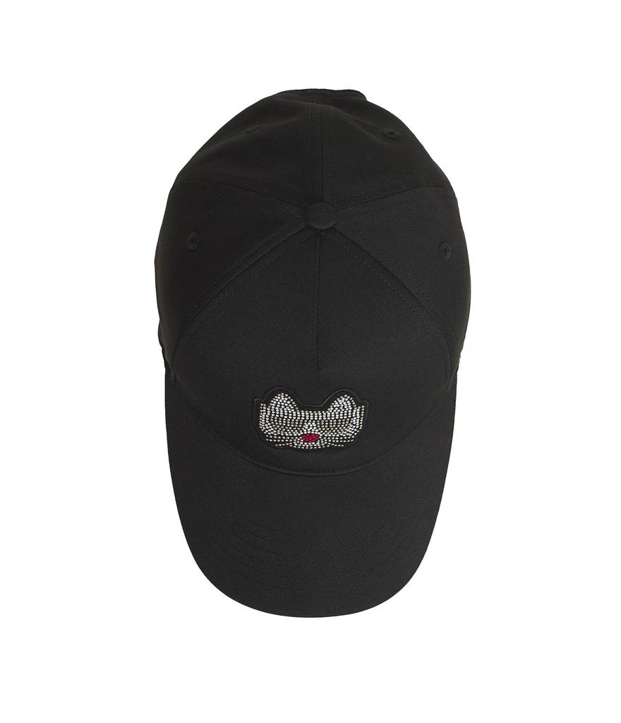Karl Lagerfeld Paris EMBELLISHED CHOUPETTE BASEBALL CAP 3