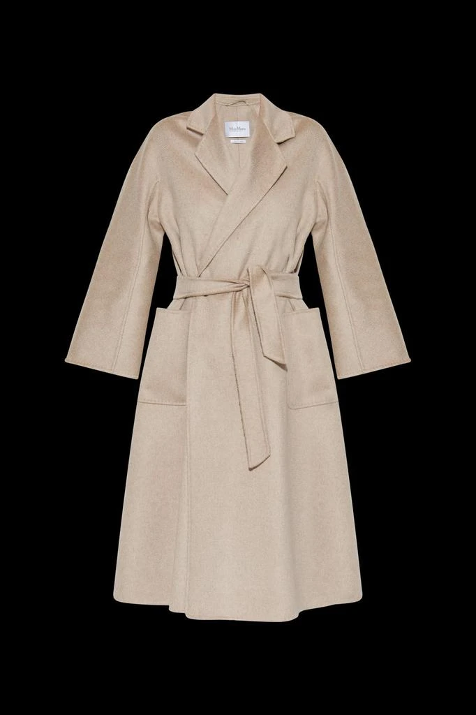 Max Mara Max Mara Ludmilla Belted Long-Sleeved Coat from Cettire