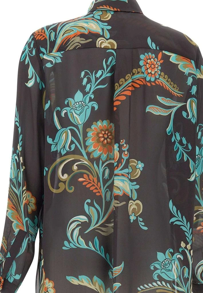 ETRO Etro Daffodil-Motif Long Shirt 4