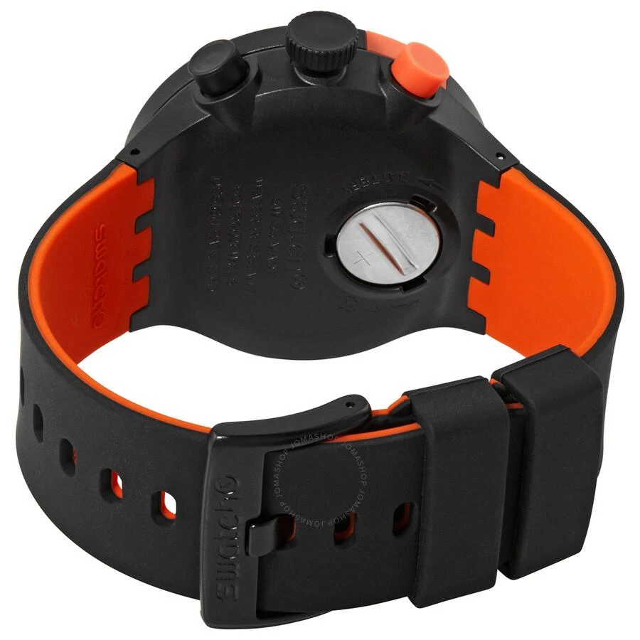 Swatch Checkpoint Red Chronograph Quartz Unisex Watch SB02B402 3