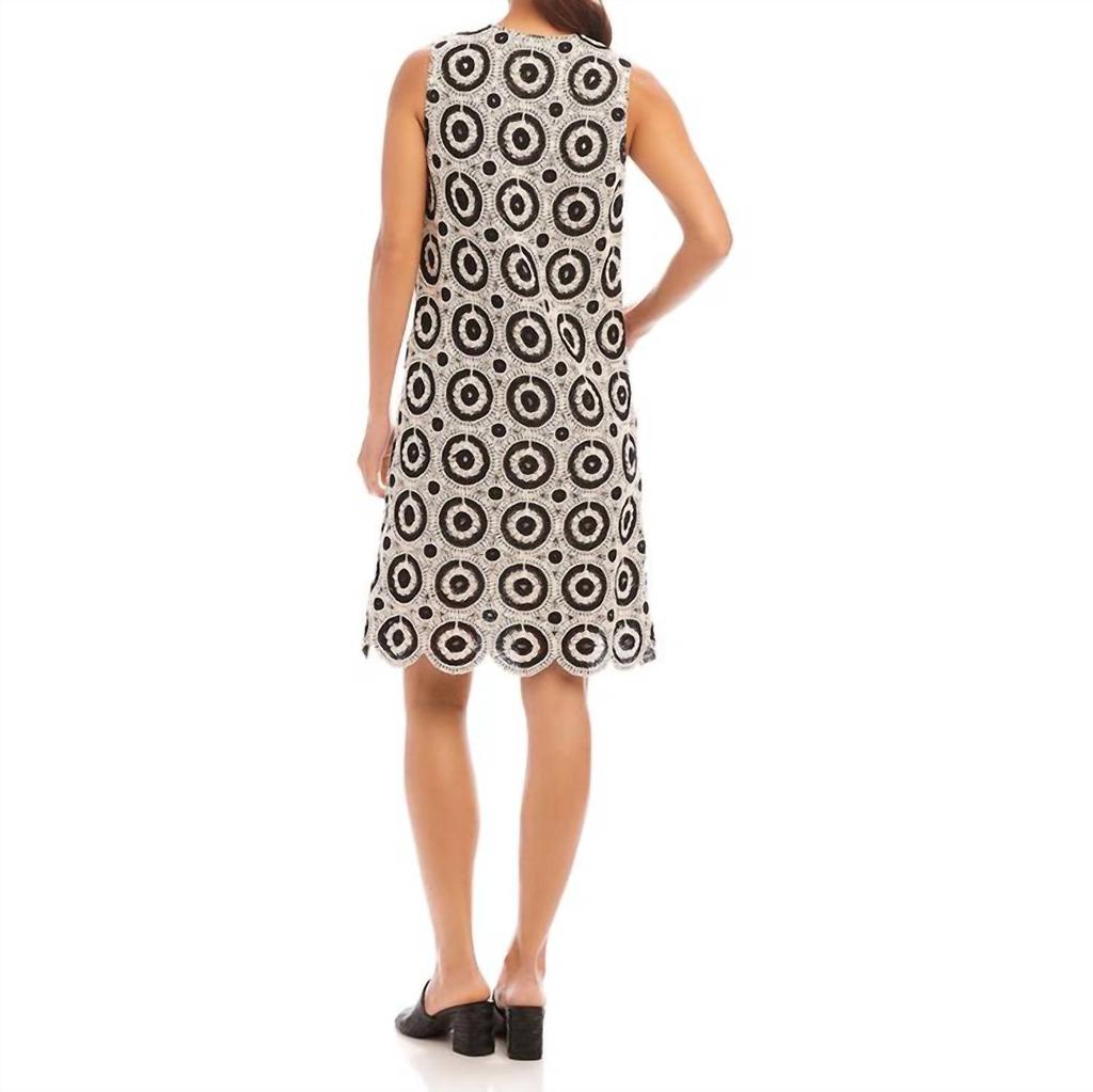 Karen Kane Karen Kane - Sleeveless Crochet Shift Dress