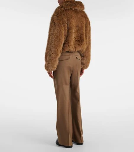 The Frankie Shop Hope faux fur jacket 3