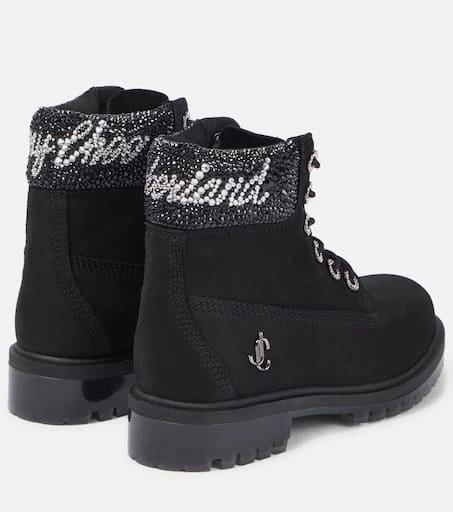 Jimmy Choo x Timberland embellished Swarovski boots 3