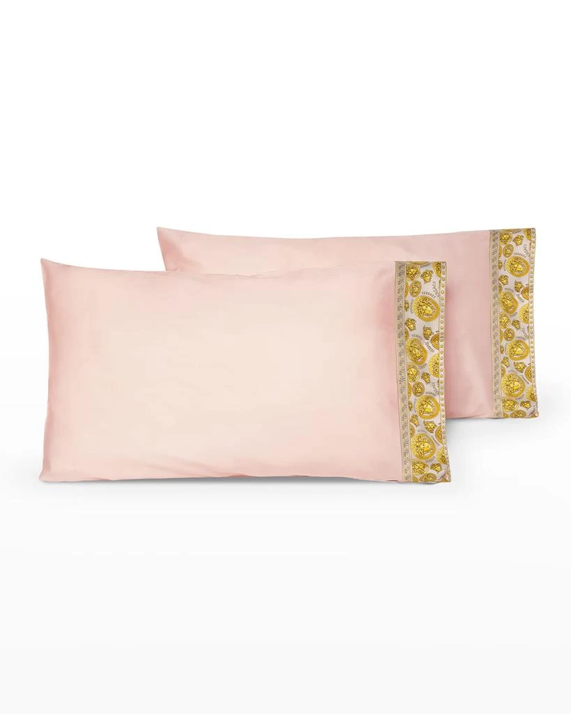 Versace Home Collection Medusa Amplified Standard Pillowcases, Set of 2 1