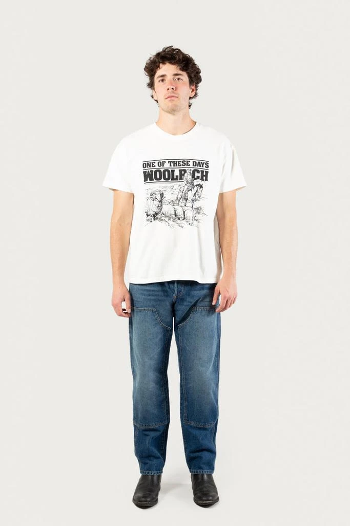 WOOLRICH T-shirt in Pure Cotton - One Of These Days / Woolrich - Men - White 2