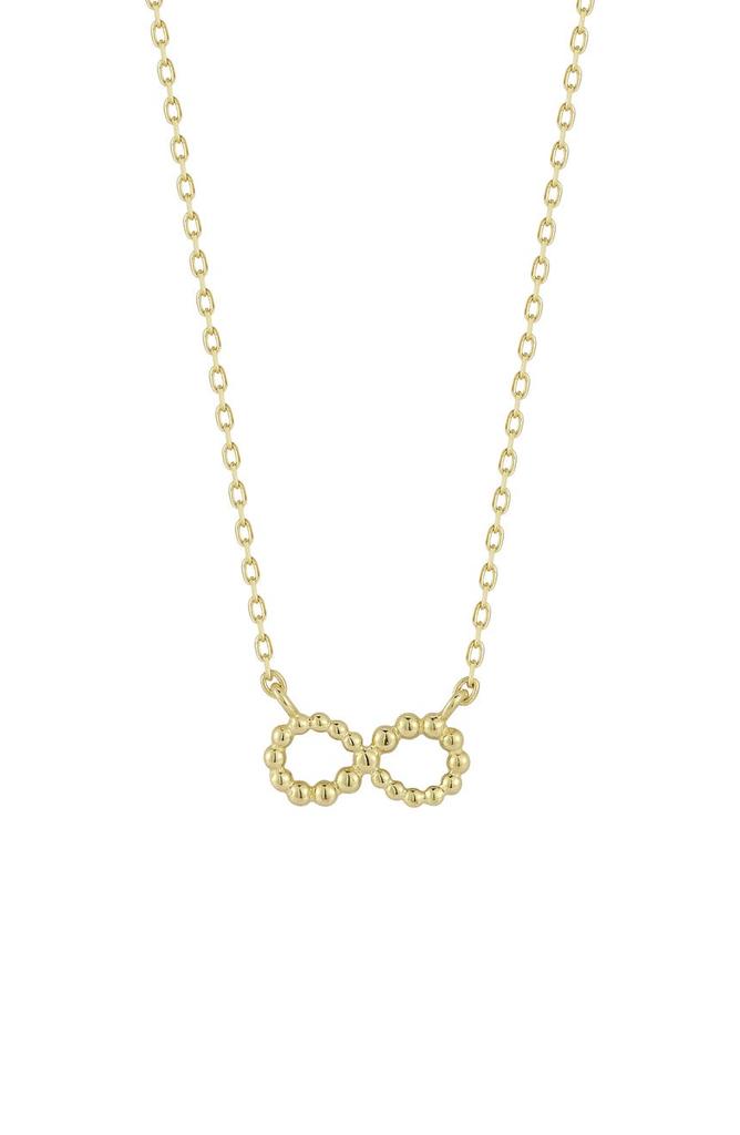 Ember Fine Jewelry 14K Yellow Gold Infinity Symbol Pendant Necklace