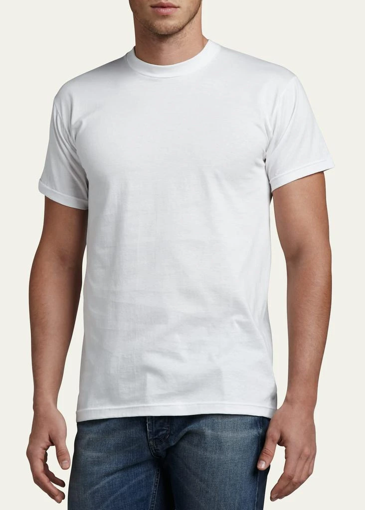 Neiman Marcus Men's 3-Pack Cotton Stretch T-Shirts 2