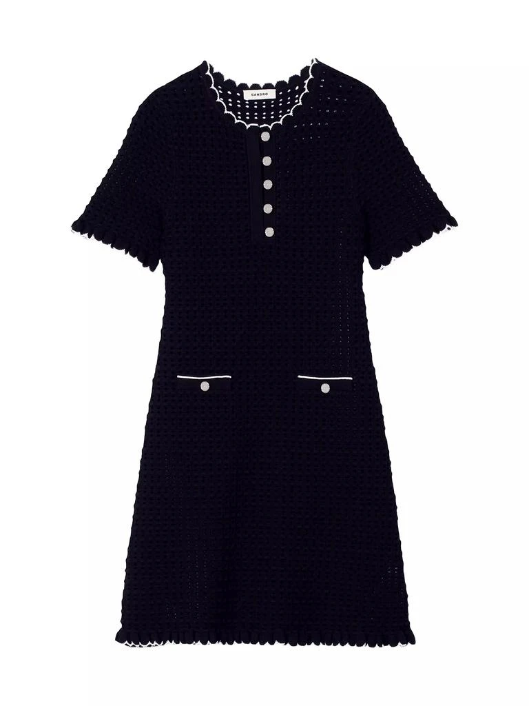 Sandro Short Knit Dress 1