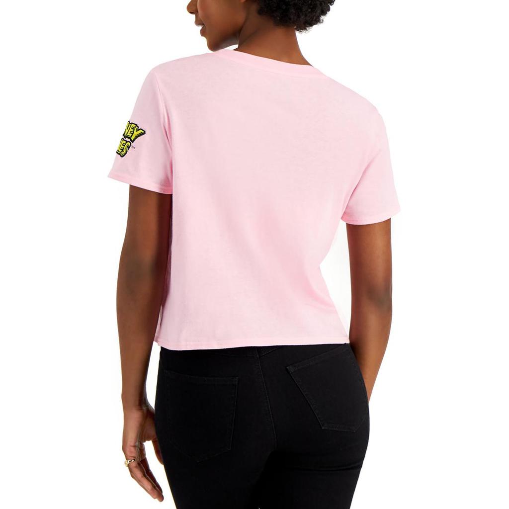 Freeze 24-7 Womens Embroidery Tee Looney Tunes Pullover Top