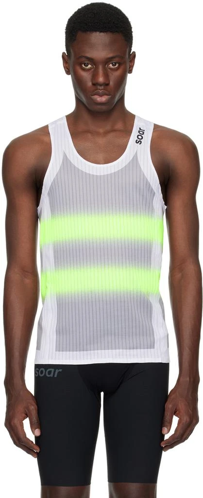 Soar Running Gray Race Tank Top 1