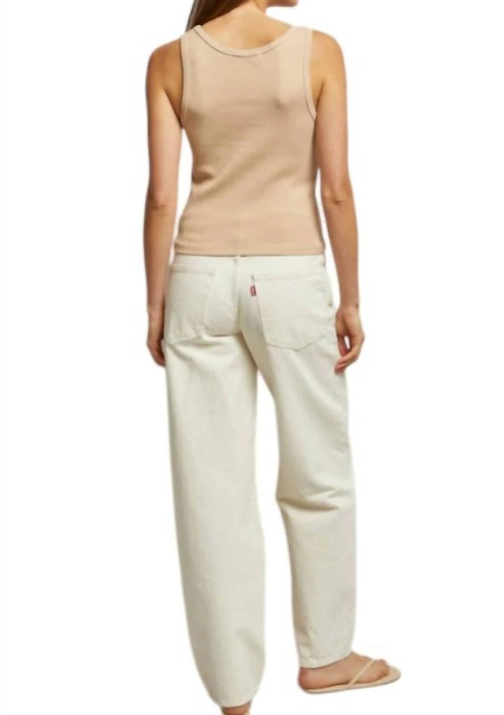 perfectwhitetee Perfectwhitetee - Maria V Neck Blondie Top 3
