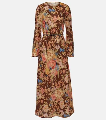 chinese dress ladies Green Paisley Ottie Plunge Midi Dress