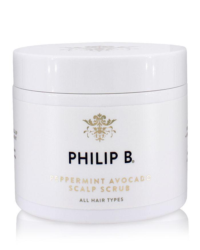 Philip B Peppermint Avocado Scalp Scrub 8 oz.