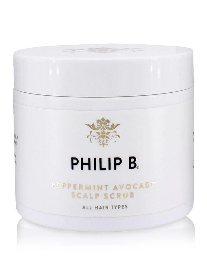 Philip B Peppermint Avocado Scalp Scrub 8 oz. 1
