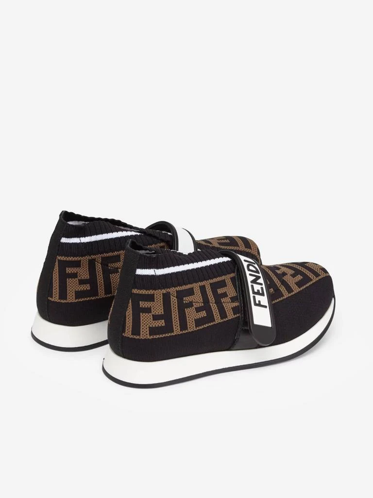 Fendi Kids Fendi Unisex FF Logo Trainers 3