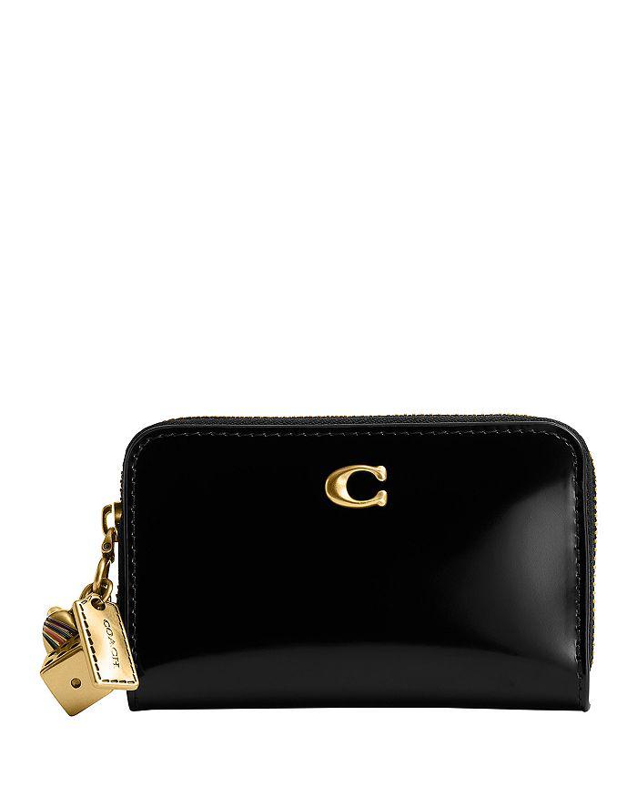 Coach Essential Leather Small Zip Around Wallet