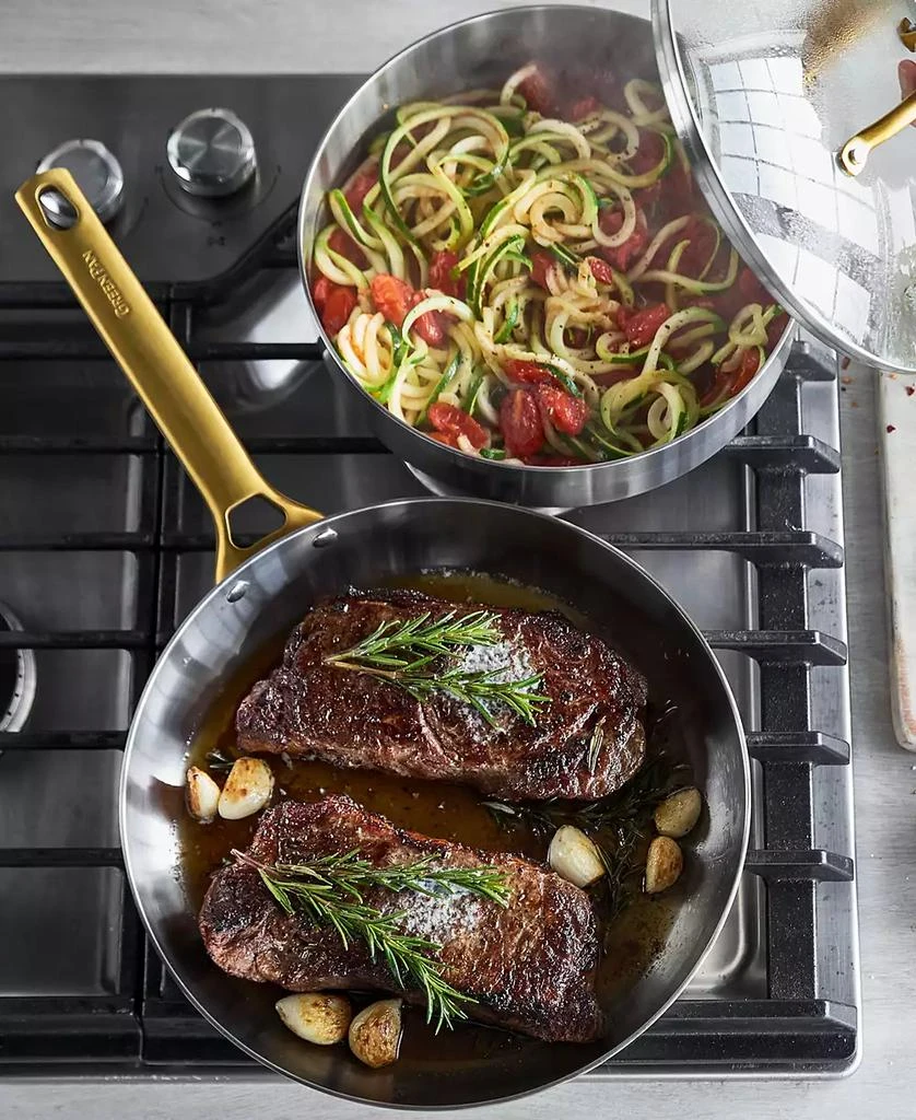 Greenpan Reserve Stainless Steel 10-Piece Cookware Set 5