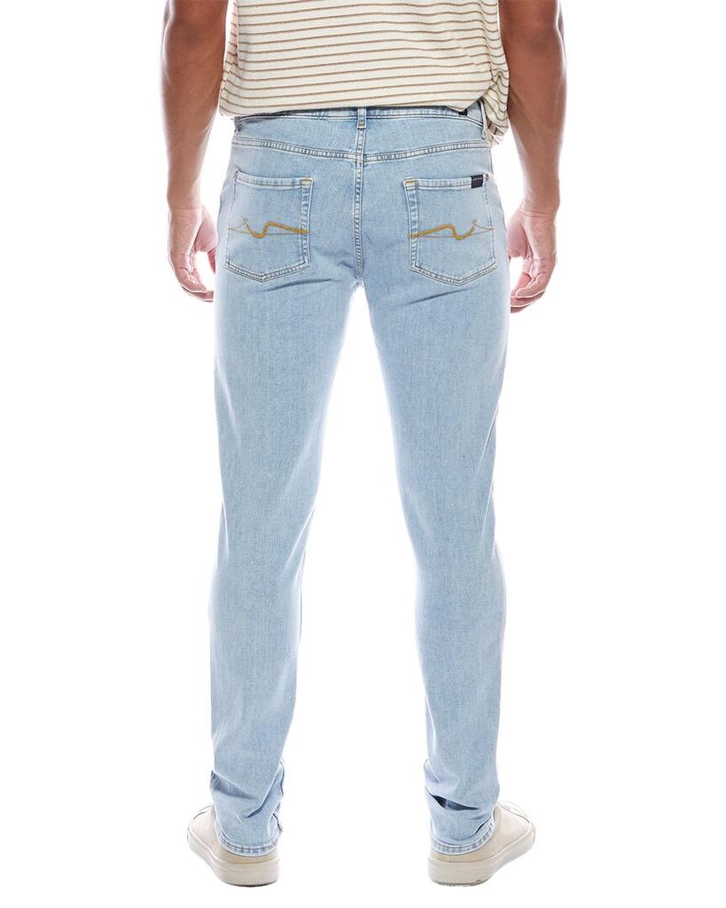 7 For All Mankind Slimmy Studio Blue Tapered Slim Jean