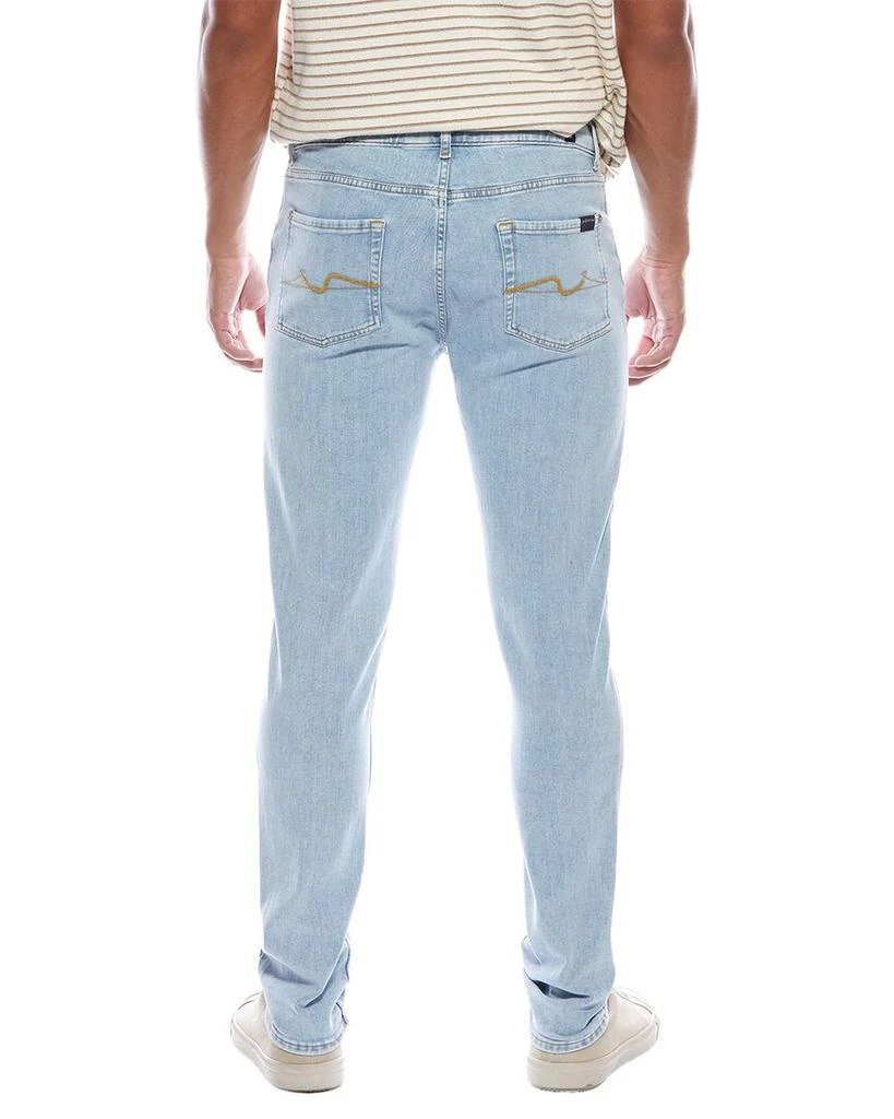 7 For All Mankind Slimmy Studio Blue Tapered Slim Jean 2