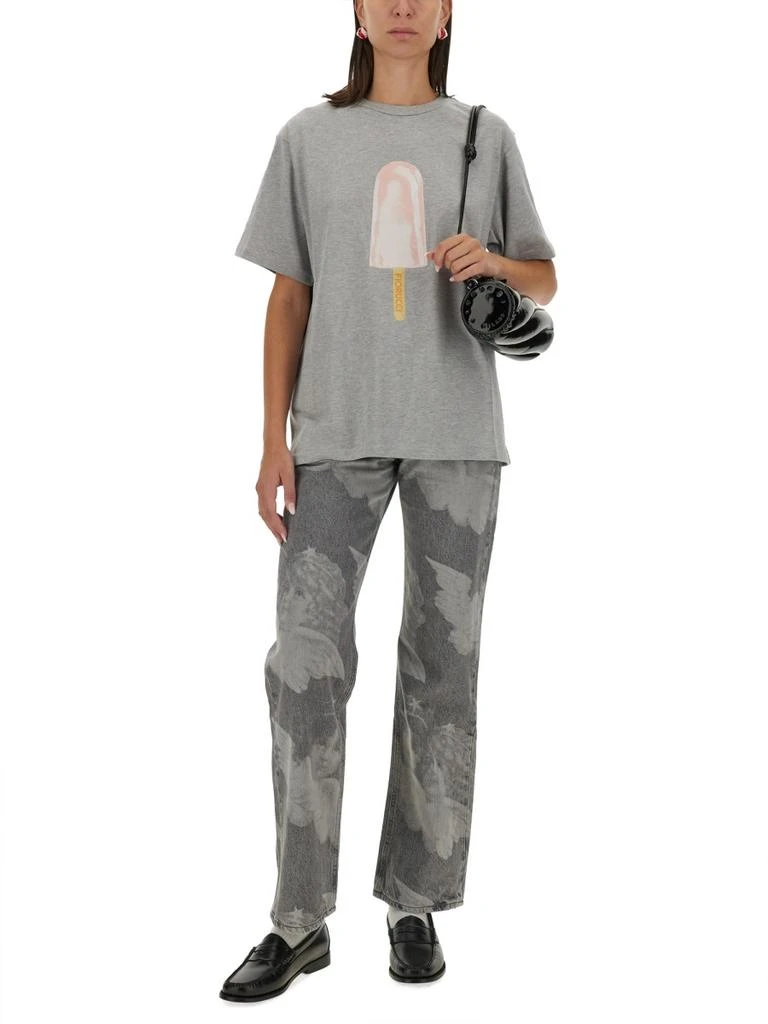 Fiorucci T-SHIRT WITH LOGO 2