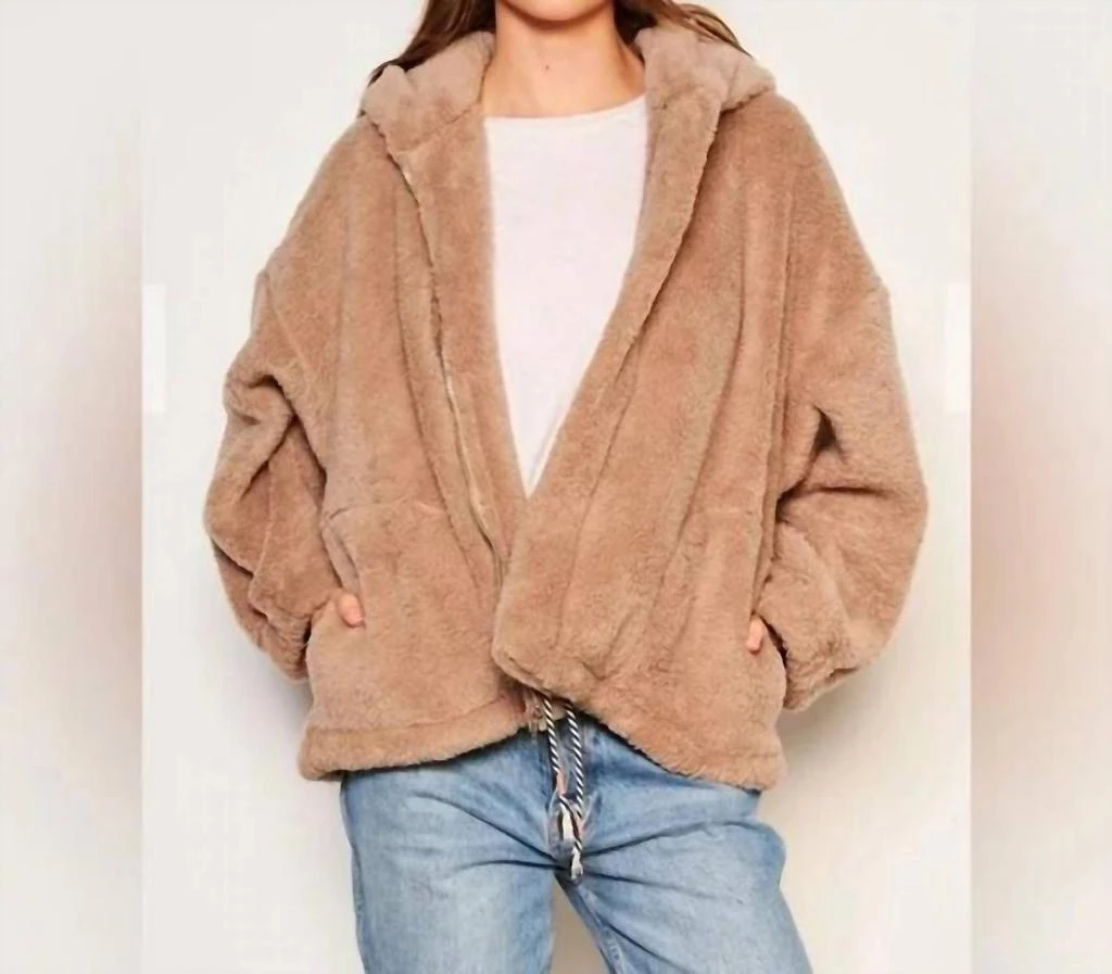 Sundry Sundry - Sherpa Hooded Coat 1