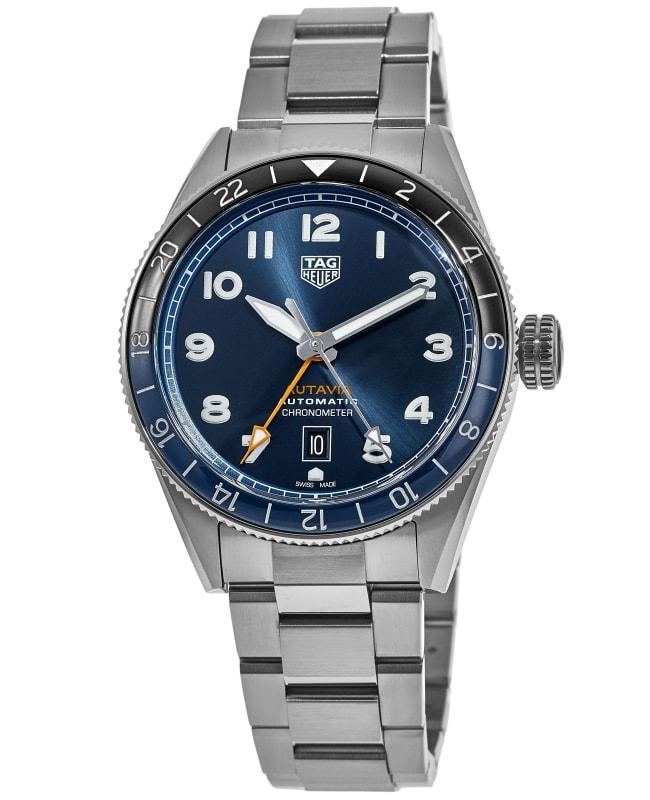 Tag Heuer Tag Heuer Autavia COSC GMT Batman Blue Dial Steel Men's Watch WBE511A.BA0650