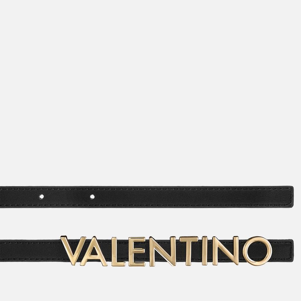 Valentino Valentino Belty Logo-Detailed Faux Leather Belt