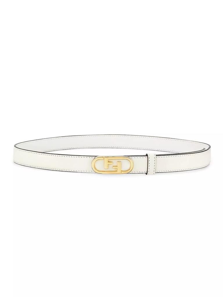 Fendi FF Logo Leather Belt