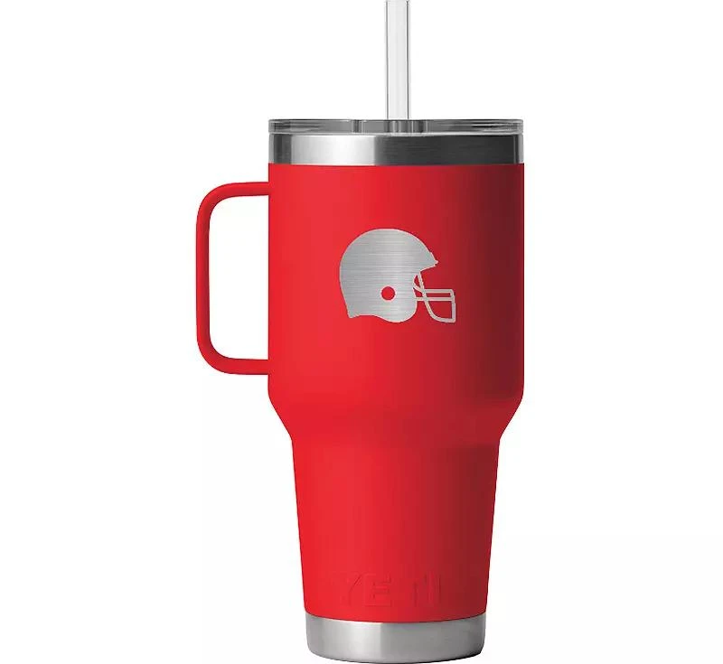 YETI YETI Custom 35 oz. Rambler Mug with Straw Lid 1