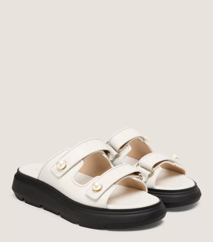 Stuart Weitzman GOLDIE SPORT SLIDE