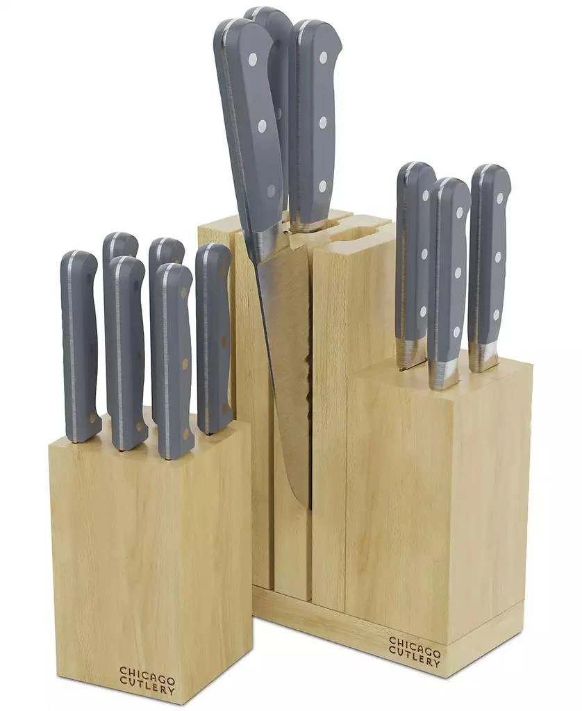 Chicago Cutlery Halsted 14-Pc. Modular Block Knife Set 1
