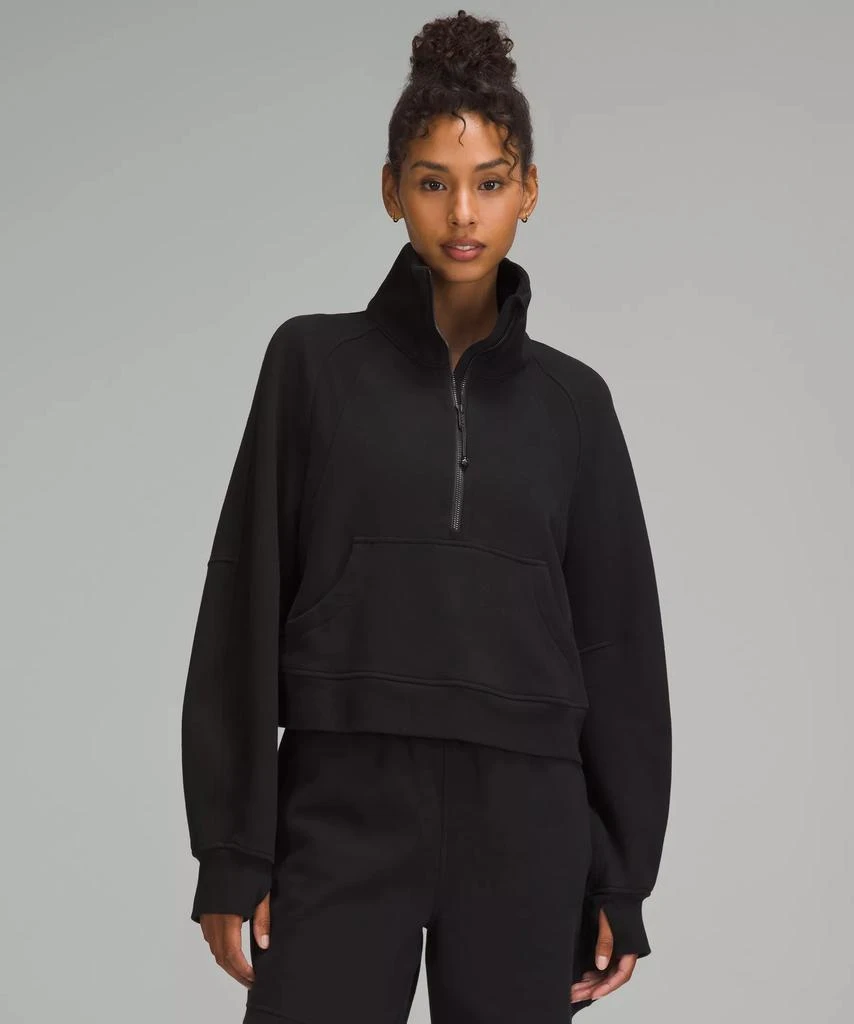 lululemon Scuba Oversized Funnel-Neck Half Zip 1